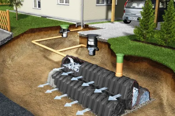 Drainage of Rainwater and Meltwater on the Property