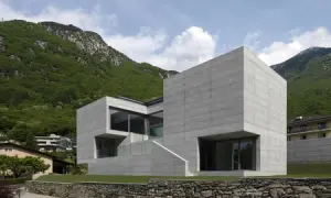 Architecture of Switzerland: implementation of ideas in stone and concrete