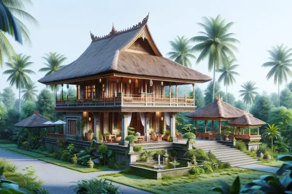 Балийский стиль архитектуры