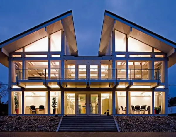 Modern Application of Timber-Frame Construction Technique