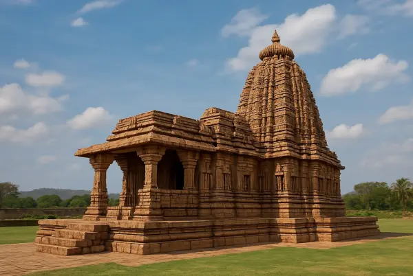 Galaganatha Temple in Pattadakal, India