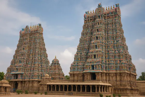 Meenakshi Temple in Madurai, India