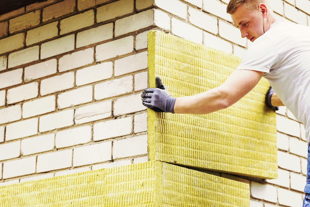External Wall Insulation with Mineral Wool