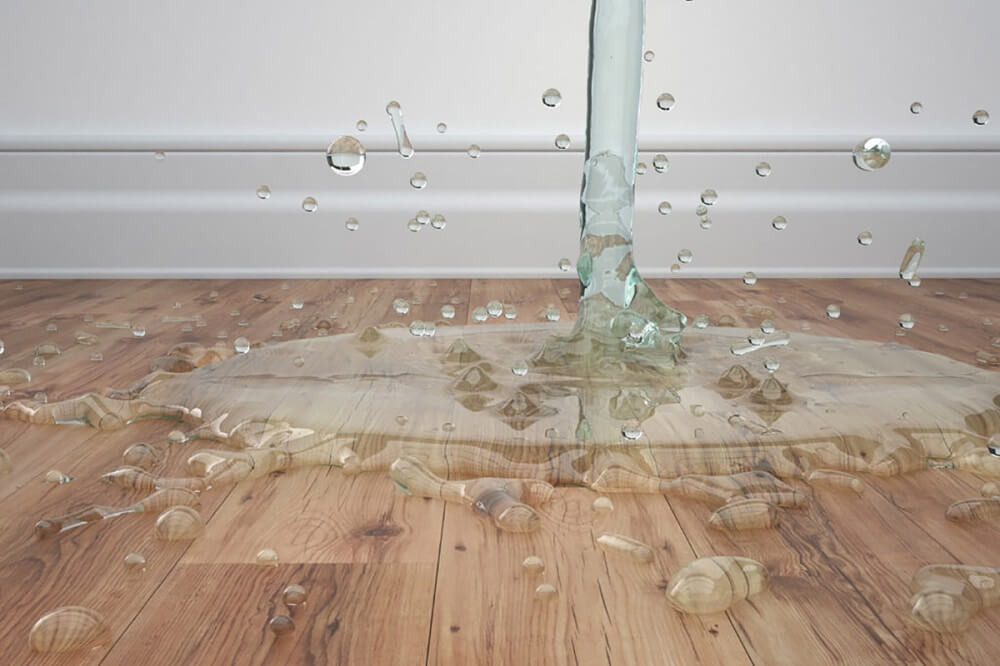Moisture resistance of linoleum and PVC
