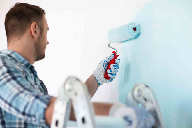 Safety during wallpapering preparation