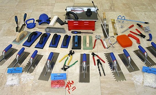 Tools for porcelain tile installation