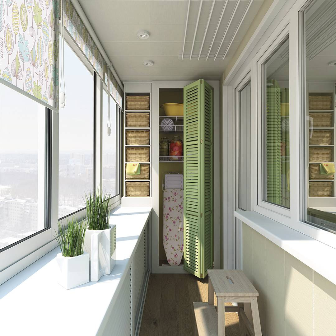 Balcony finishing