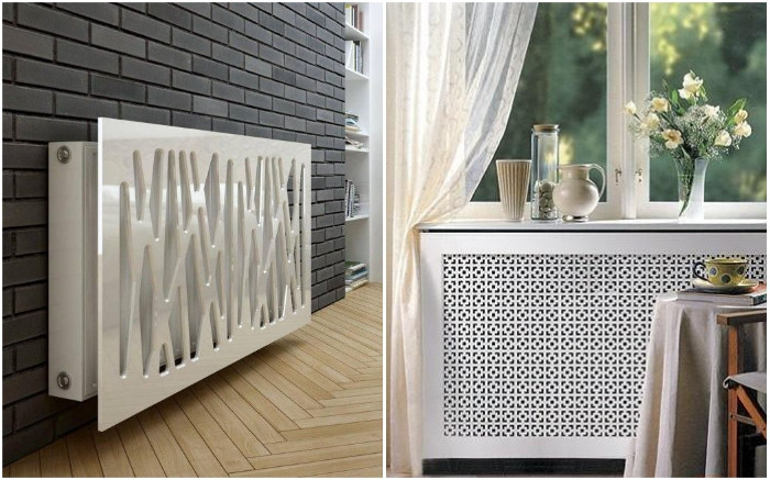 Ways to conceal heating radiators