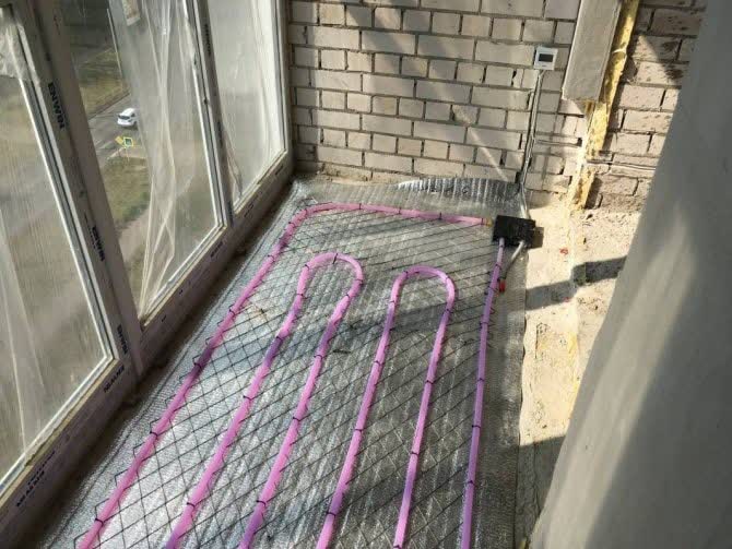 Main Steps of Installing a Heated Floor System
