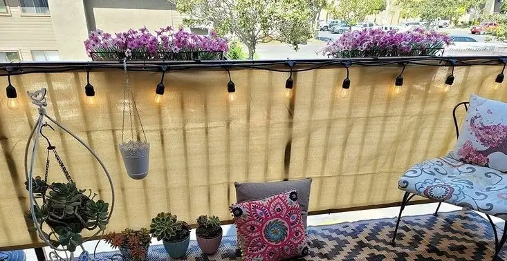 Textiles for the balcony