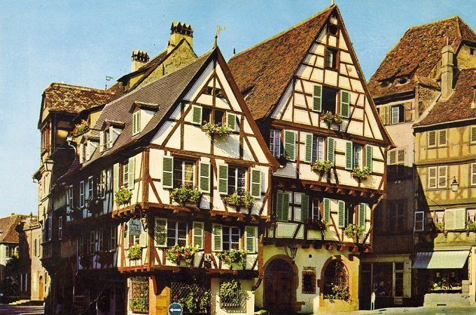 The history and spread of half-timbered construction