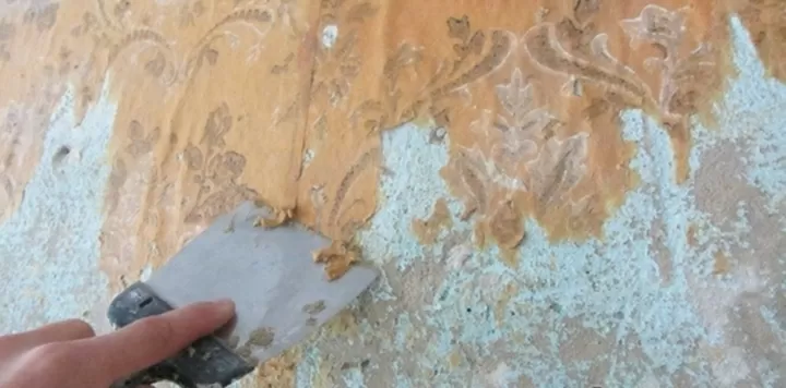 Removing old wallpaper from walls