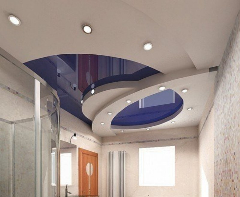 Features of Two-Level Stretch Ceilings