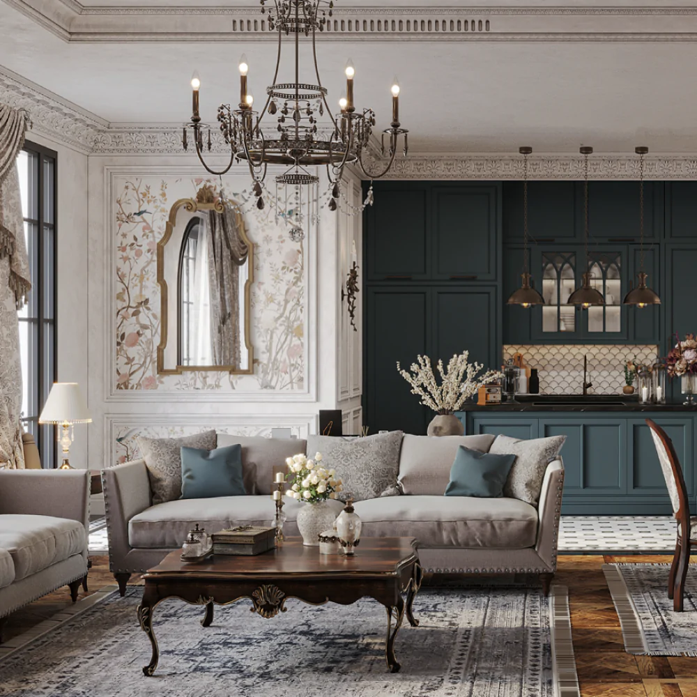 Living Room: The Heart of Retro Style